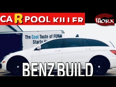 Mercedes-Benz R-Class Build ! R350 Front Grill / Headlight Restore Ep.1