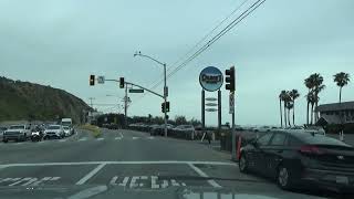 Malibu, CA drive through on PCH.