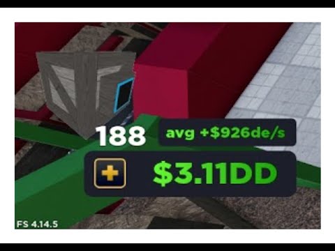 The (BEST) tier 7 starter farm roblox factory simulator 400DE a minute!