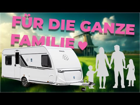 Family vacation in the KNAUS SÜDWIND 580 QS – The best family caravan? Test