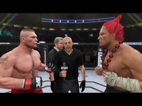UFC 4 - Brock Lesnar vs. Akuma - Crazy UFC 👊🤪