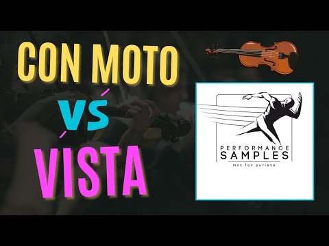 String Libraries Compared: Con Moto vs. Vista! (Performance Samples)