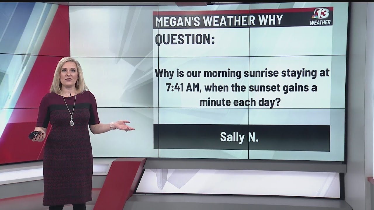 Weather Why: Uneven Changes in Sunrise/Sunset Times