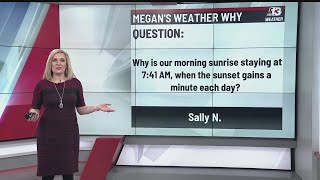 Weather Why: Uneven Changes in Sunrise/Sunset Times