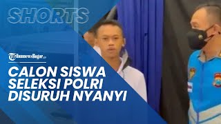 Viral Video Aksi Kocak Calon Bintara Polri saat Seleksi, Disuruh Nyanyikan Lagu 'Pamer Bojo'