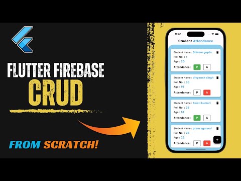 🔥📱 Flutter Firebase CRUD by REAL Project 2024 • Create / Read / Update / Delete
