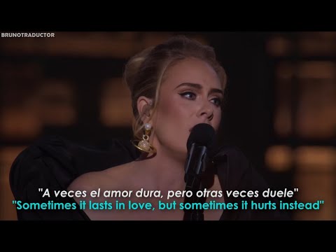 Adele - Someone Like You // Lyrics + Español // One Night Only