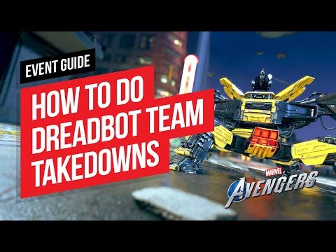 HOW TO DO DREADBOT TEAM TAKEDOWNS SOLO // Tachyon Anomaly Event | Marvel's Avengers Game