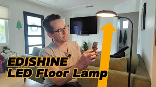Edishine Led Floor Lamp Quick Review and Demo