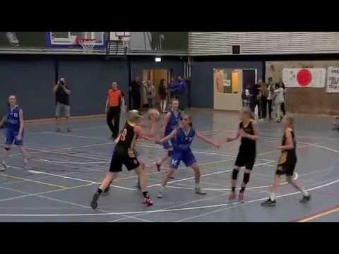 Basketball Nederlands Kampioenschap VU14 Grasshoppers Katwijk-Dozy Dames BV Den Helder 11-06-16