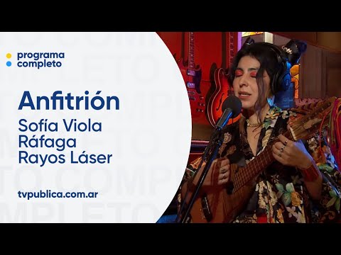 Sofía Viola, Ráfaga y Rayos Láser - Anfitrión, Lito Vitale