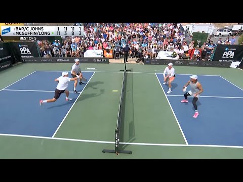 McGuffin/Long vs. Bar/Johns - Men's Doubles GOLD Medal Match Highlights - PPA Red Rock Open 2023