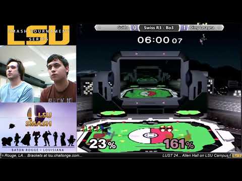 LUST 24 Melee Singles - Guido (Falco) vs Dirty Lasagna (Falcon)