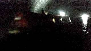 preview picture of video 'Netherton Tunnel - Boats crossing inside the tunnel - One'