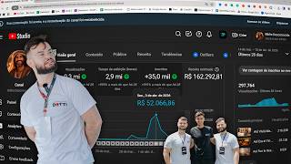 ELE GANHOU R$168 MIL REAIS NO MÊS COM CANAL DARK NO YOUTUBE  - #Dotticast42