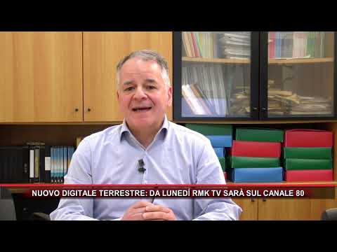 NUOVO DIGITALE TERRESTRE, DA LUNEDÍ RMK TV SARÀ SUL CANALE 80