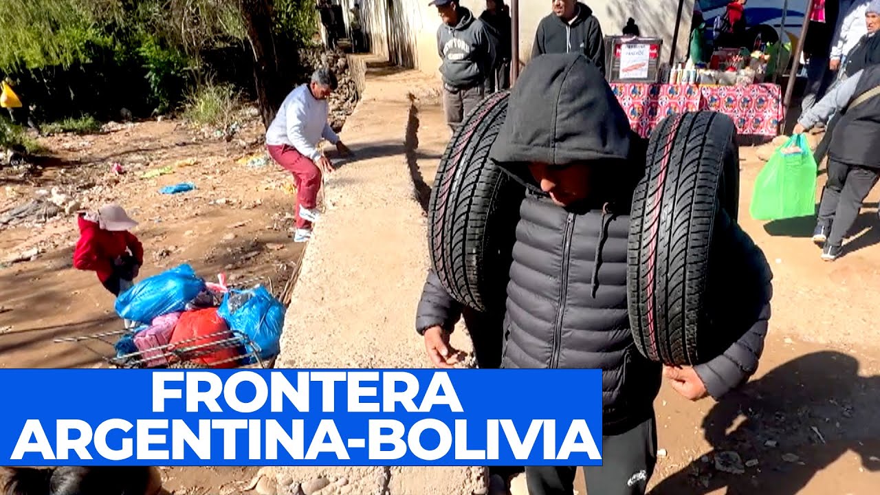 ARGENTINOS CRUZAN A BOLIVIA PARA COMPRAR DE TODO 💲 Desde neumáticos hasta comida 💲