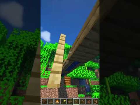 Minecraft Hack: Insane New Rope Bridge!