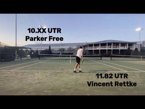 UTR 11.8 Adult vs. UTR 10 Junior!