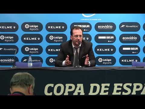 Rueda de Prensa: Ríos Renovables Zaragoza Cuartos de final Copa de España Santi Herrero