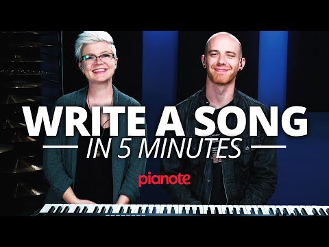 How To Write A Song In 5 Minutes On The Piano
