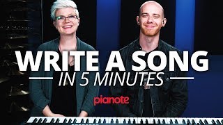 How To Write A Song In 5 Minutes On The Piano