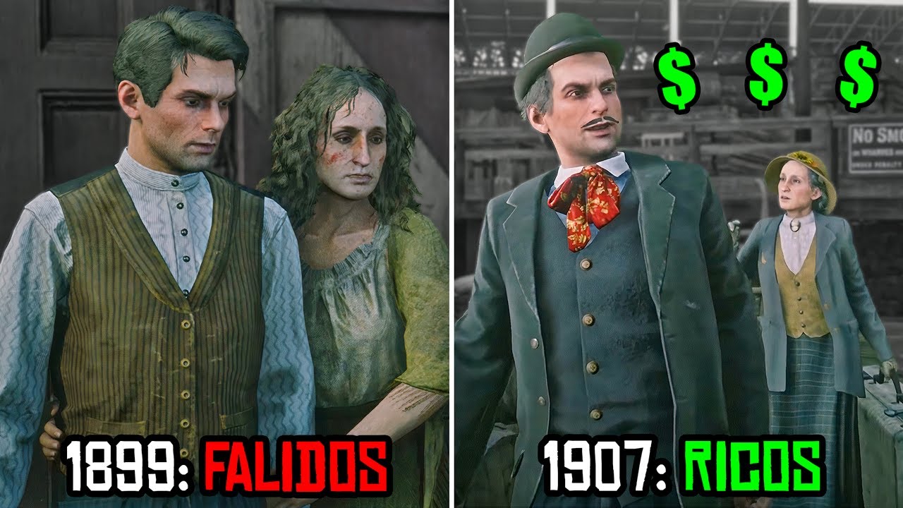 A Queda e Ascensão da Família Downes - Red Dead Redemption 2