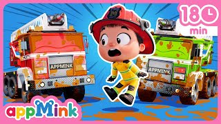 Download lagu 🚛💦💧 Those Dirty Trucks! Water Fun! 💧💦🚛 #appmink #nurseryrhymes #kidssong #cartoon #kids mp3