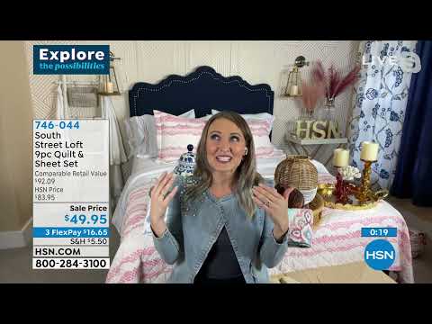 HSN | South Street Loft Home Fashions & Decor 01.10.2022 - 02 PM