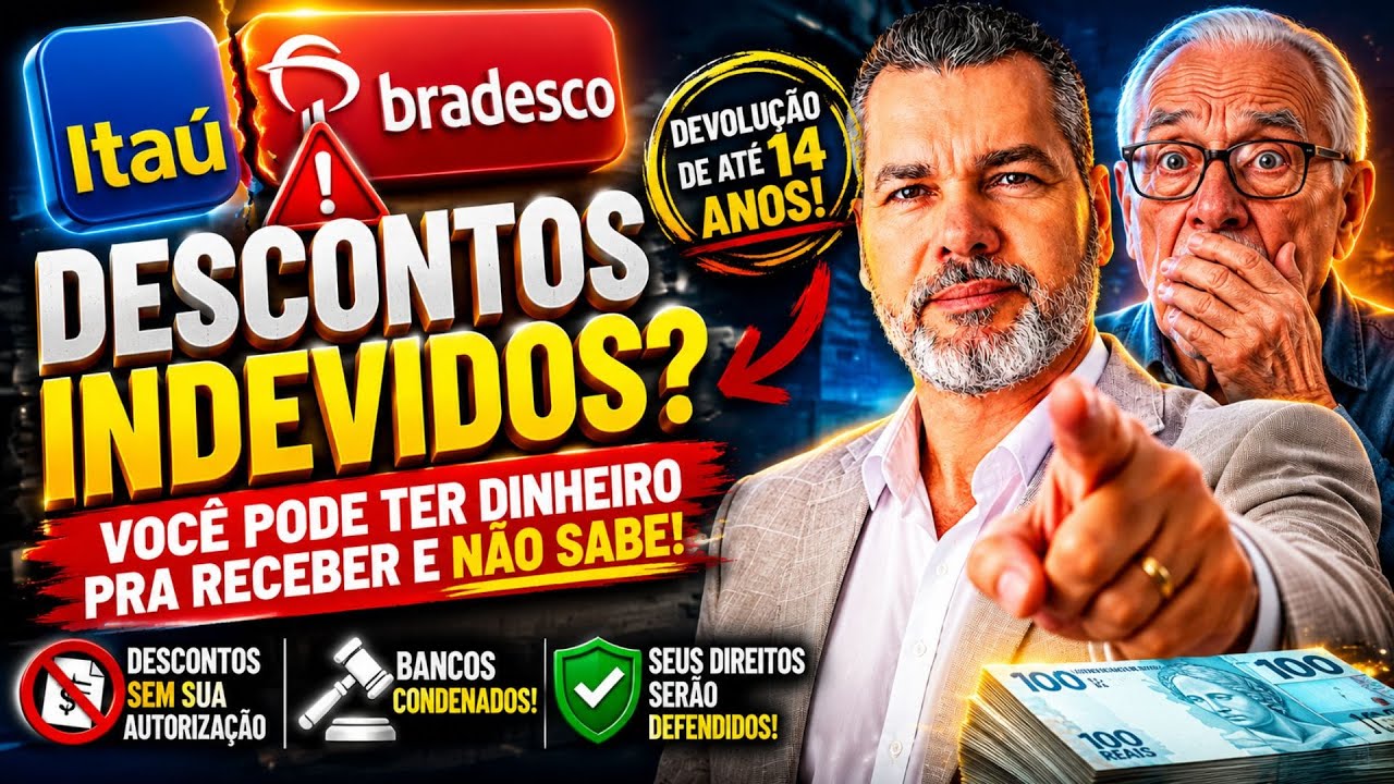 BRADESCO, ITAÚ e SEGURADORAS na MIRA: Você foi roubado sem perceber