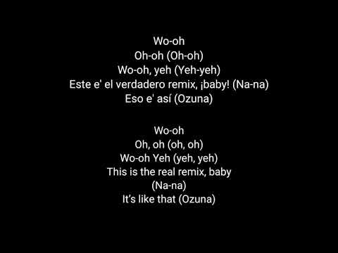 Te Bote Remix (Lyrics)(English) Nio Garcia, Casper, Darell, Bad Bunny, Ozuna, Nicky Jam