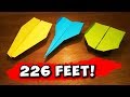 How To Make 5 EASY Paper Airplanes that FLY FAR How To Make 5 EASY Paper Airplanes that FLY FAR