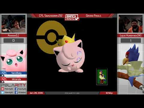 CFL Smackdown 212 Melee - Hungrybox (Jigglypuff, Falco) vs Komodo (Jigglypuff) - Grand Finals