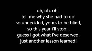 iyaz lession learned lyrics