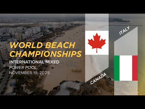 Canada vs. Italy (Mixed Power Pool) | 2025 World Beach Ultimate Championships