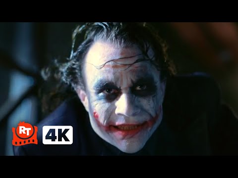 The Dark Knight (2008) 4K - Batman vs. Joker Scene | Movieclips