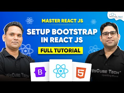 React Js Tutorial Setup Adding Bootstrap To React Js Step By Step Guide