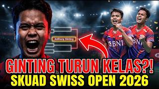 Download lagu SWISS OPEN 2026! GINTING TERLEMPAR KE KUALIFIKASI, PBSI KIRIM PASUKAN MUDA! mp3