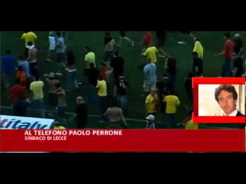 Disordini nel post partita Carpi-Lecce
