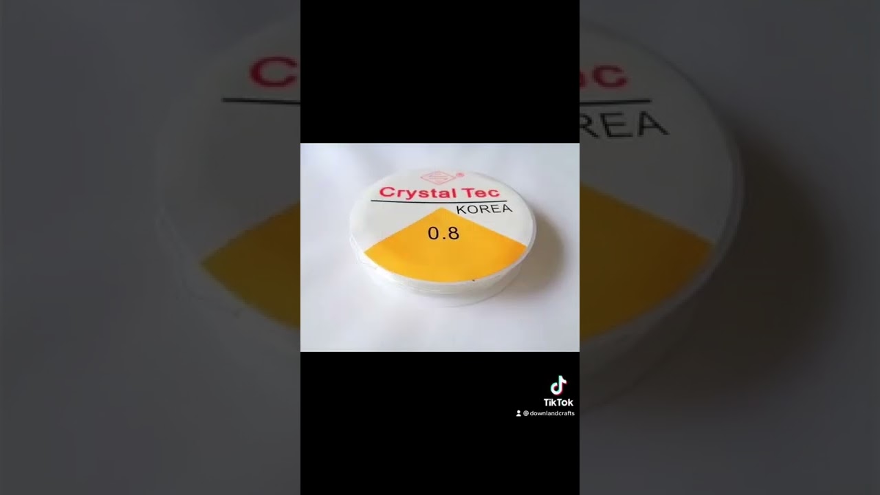 Love making stretchy bracelets? https://downlandcrafts.ie/product/jelly-elastic-1mm-clear/