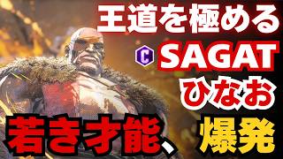【スト6】ひなおサガット、基本の強さが際立つ｜攻守の完成度が高すぎる
