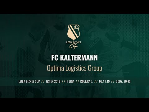 Skrót spotkania FC Kaltermann - Optima Logistics Group ( Legia Biznes Cup Jesień 2019 )