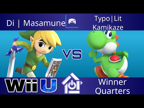 Typo @ The Lab 4/27/17 - Di | Masamune (Toon Link) vs   Kamikaze (Yoshi) - Smash 4 Winner Quarters