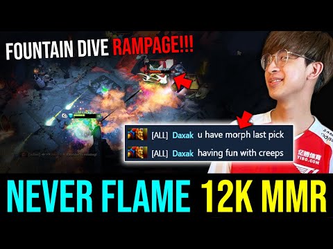 This is what you GET when you FLAME 12,000 MMR - 23savage being real SAVAGE DOTA 2