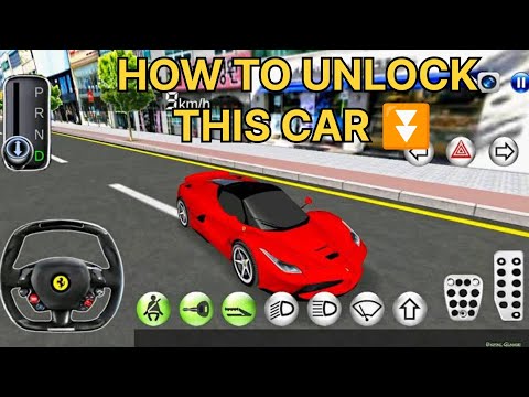 How to Unlock This Car | 3D driving class Game | How to get a subscriber gift car