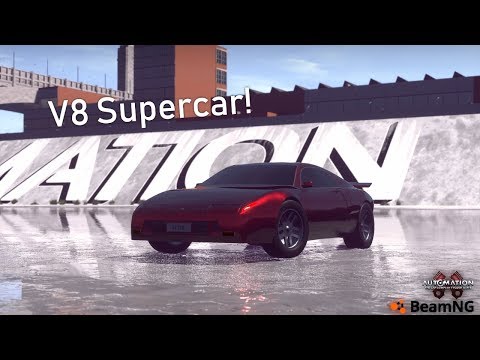 The V8 Supercar! | Automation/Beamng Drive