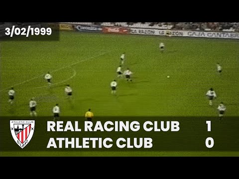 ⚽️ [Copa del Rey 98/99] 1/8 final (Vuelta) I Real Racing Club 1 - Athletic Club 0 I LABURPENA