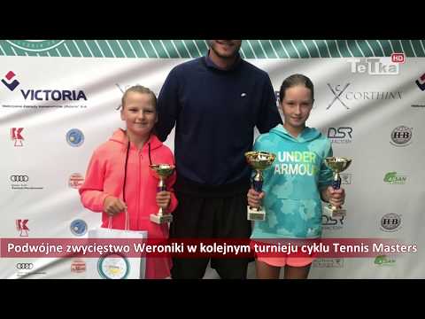 Podwójne zwycięstwo Weroniki w kolejnym turnieju cyklu Tennis Masters - Tv Tetka Tczew HD