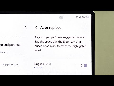 How To Turn Off AutoCorrect on Samsung Galaxy Z Fold 6