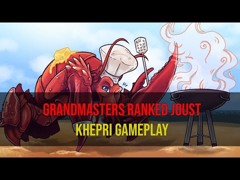 Smite Grandmasters Ranked Joust (Chilling With Khepri)